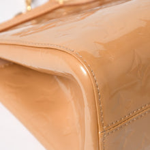 画像をギャラリービューアに読み込む, 極美品 LOUIS VUITTON ルイヴィトン ロクスバリー ドライブ 2WAYバッグ M91372 モノグラム ヴェルニ ベージュ ゴールド金具 中古 4a003473