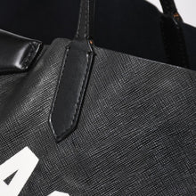 画像をギャラリービューアに読み込む, GIVENCHY ジバンシー Antigona Favelas 74 ラージトートバッグ 3C0184 ショッピングバッグ ブラック ホワイト リカルドティッシ レザー 美品 中古 4a003518