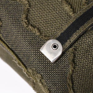 Very good condition Christian Dior Camp Shoulder Bag Khaki Camouflage Canvas 50-MA-0210 Used 4a003521