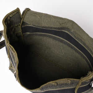 Very good condition Christian Dior Camp Shoulder Bag Khaki Camouflage Canvas 50-MA-0210 Used 4a003521