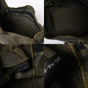 Very good condition Christian Dior Camp Shoulder Bag Khaki Camouflage Canvas 50-MA-0210 Used 4a003521