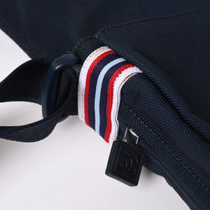 Very Good Condition CHANEL CHANEL Sports Line Shoulder Bag A31243 10th Series Coco Mark Navy Ivory Silver Hardware Used 4a003492