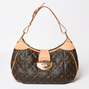 極美品 LOUIS VUITTON ルイヴィトン モノグラム シティバッグGM ワンショルダーバッグ M41453 ゴールド金具 中古 4a000861