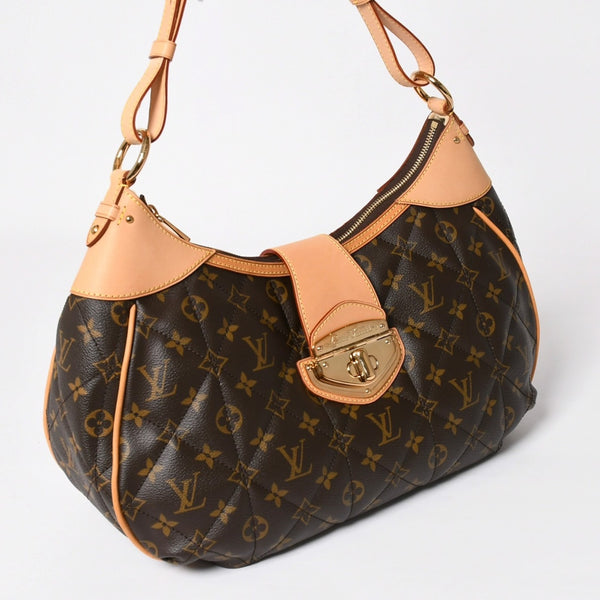 極美品 LOUIS VUITTON ルイヴィトン モノグラム シティバッグGM ワンショルダーバッグ M41453 ゴールド金具 中古 4a000861