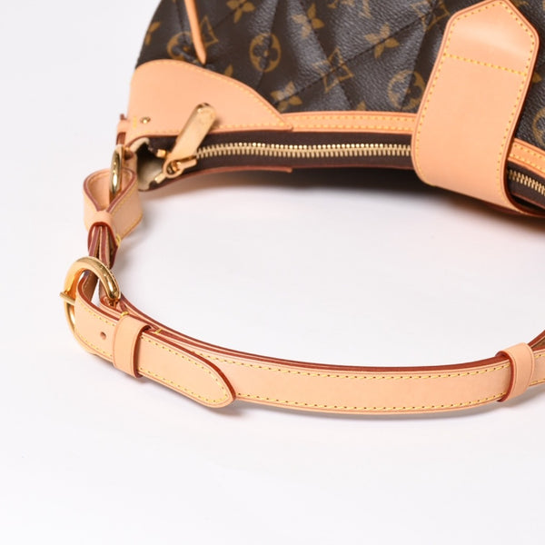極美品 LOUIS VUITTON ルイヴィトン モノグラム シティバッグGM ワンショルダーバッグ M41453 ゴールド金具 中古 4a000861
