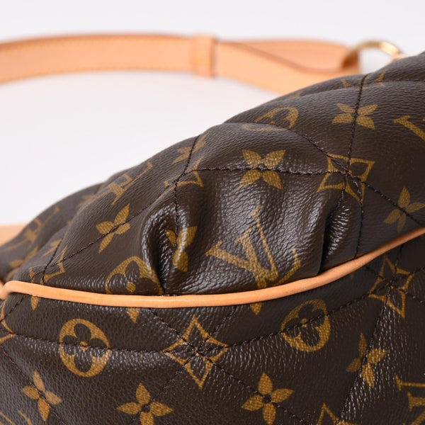 極美品 LOUIS VUITTON ルイヴィトン モノグラム シティバッグGM ワンショルダーバッグ M41453 ゴールド金具 中古 4a000861