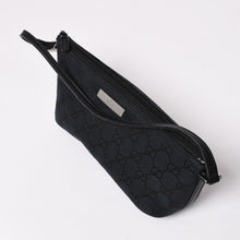 Load image into Gallery viewer, 極美品 GUCCI グッチ Hand Bag ハンドバッグ 039・1103 Black ブラック GGキャンバス シルバー金具 中古 4a003699