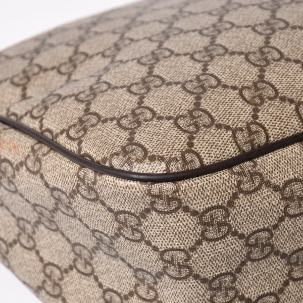 Very Good Condition GUCCI GG Supreme Canvas Messenger Shoulder Bag Silver Hardware 223661 Used 4a003529