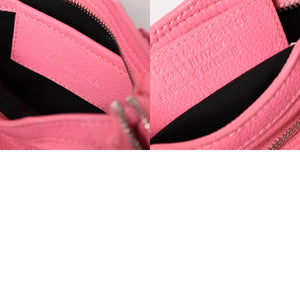 極美品 BALENCIAGA バレンシアガ ルシティナノ ハンドバッグ 453205 ショルダーバッグ 2WAY レザー シルバー金具 中古 4a003548