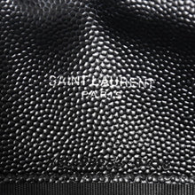 画像をギャラリービューアに読み込む, 極美品 SAINT LAURENT サンローラン Cassandra カサンドラ レザー Chain Wallet チェーンウォレット Caviar Skin キャビアスキン YBL393953・0418 中古 4a003538