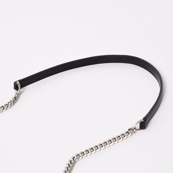Very Good Condition SAINT LAURENT Cassandra Cassandra Leather Chain Wallet Chain Wallet Caviar Skin YBL393953・0418 Used 4a003538