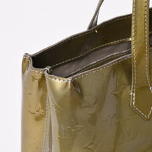Load image into Gallery viewer, LOUIS VUITTON ルイヴィトン ウィルシャーPM ハンドバッグ M91627 ブラウン エナメル モノグラムヴェルニ 美品 中古 4a003542