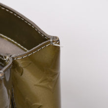 Load image into Gallery viewer, LOUIS VUITTON ルイヴィトン ウィルシャーPM ハンドバッグ M91627 ブラウン エナメル モノグラムヴェルニ 美品 中古 4a003542