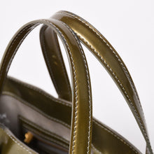 Load image into Gallery viewer, LOUIS VUITTON ルイヴィトン ウィルシャーPM ハンドバッグ M91627 ブラウン エナメル モノグラムヴェルニ 美品 中古 4a003542