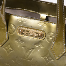 Load image into Gallery viewer, LOUIS VUITTON ルイヴィトン ウィルシャーPM ハンドバッグ M91627 ブラウン エナメル モノグラムヴェルニ 美品 中古 4a003542