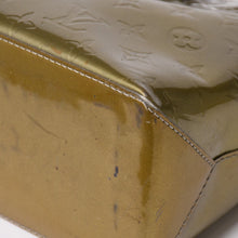 Load image into Gallery viewer, LOUIS VUITTON ルイヴィトン ウィルシャーPM ハンドバッグ M91627 ブラウン エナメル モノグラムヴェルニ 美品 中古 4a003542