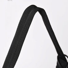 Load image into Gallery viewer, 極美品 PRADA プラダ ホーボー ワンショルダーバッグ MV519 ナイロン ブラック トライアングルロゴ シルバー金具 中古 4a003553
