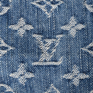 極美品 LOUIS VUITTON ルイヴィトン モノグラムデニム バギーPM ショルダーバッグ ワンショルダー M95049 インディゴブルー 中古 4a003469