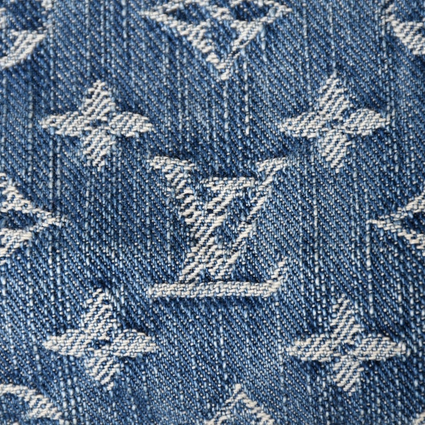 極美品 LOUIS VUITTON ルイヴィトン モノグラムデニム バギーPM ショルダーバッグ ワンショルダー M95049 インディゴブルー 中古 4a003469