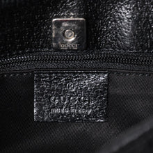 Load image into Gallery viewer, 極美品 GUCCI グッチ GGキャンバス ショルダーバッグ ワンショルダーバッグ 肩掛け レザー ブラック 113012 中古 4a002014