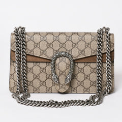極美品 GUCCI グッチ ディオニュソス Shoulder Bag ショルダーバッグ GGスプリームキャンバス 499623 中古 4a003813