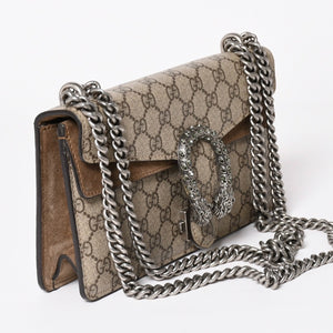 極美品 GUCCI グッチ ディオニュソス Shoulder Bag ショルダーバッグ GGスプリームキャンバス 499623 中古 4a003813