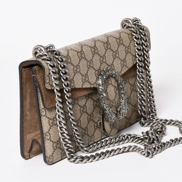 極美品 GUCCI グッチ ディオニュソス Shoulder Bag ショルダーバッグ GGスプリームキャンバス 499623 中古 4a003813