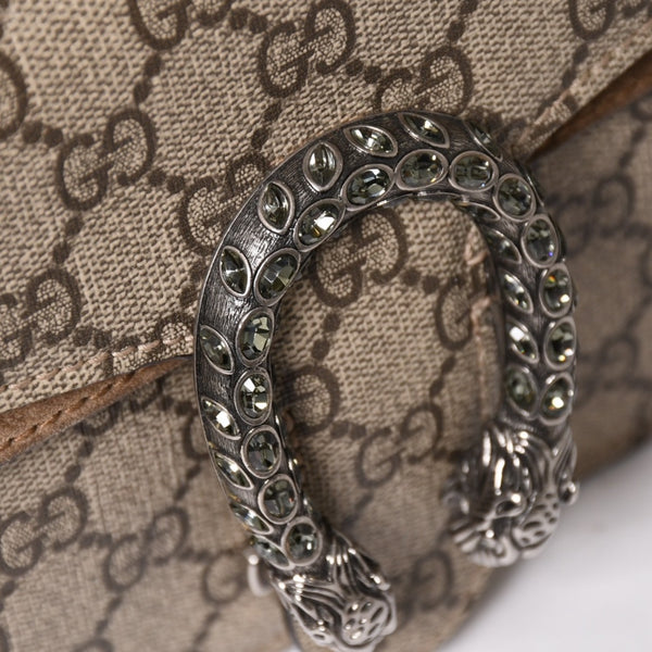 極美品 GUCCI グッチ ディオニュソス Shoulder Bag ショルダーバッグ GGスプリームキャンバス 499623 中古 4a003813