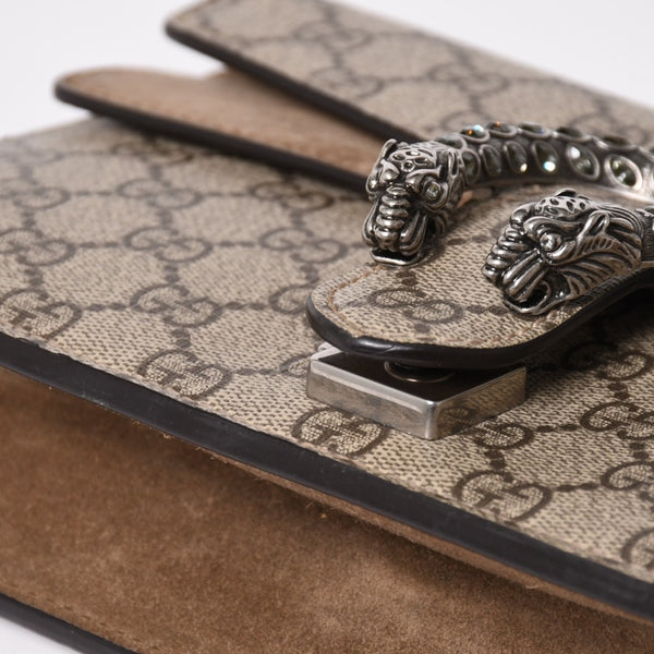 極美品 GUCCI グッチ ディオニュソス Shoulder Bag ショルダーバッグ GGスプリームキャンバス 499623 中古 4a003813