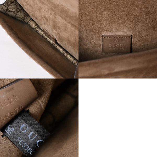 極美品 GUCCI グッチ ディオニュソス Shoulder Bag ショルダーバッグ GGスプリームキャンバス 499623 中古 4a003813