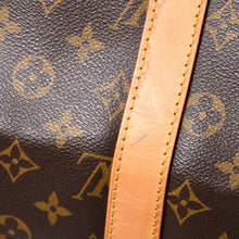Load image into Gallery viewer, LOUIS VUITTON ルイヴィトン モノグラム キーポル45 ボストンバッグ M41428 モノグラムキャンバス ヌメ革 ブラウン ゴールド金具 良品 中古 4a003665