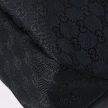 Load image into Gallery viewer, 極美品 GUCCI グッチ ホースビット GGキャンバス ハンドバッグ ショルダーバッグ ブラック シルバー金具 190525 中古 4a003555