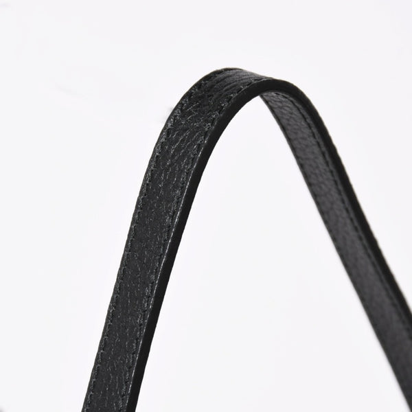 極美品 GUCCI グッチ ワンショルダーホーボーバッグ GGキャンバス ショルダーバッグ ブラック 三日月型 28335 中古 4a003461
