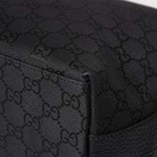 Load image into Gallery viewer, 極美品 GUCCI グッチ ワンショルダーホーボーバッグ GGキャンバス ショルダーバッグ ブラック 三日月型 28335 中古 4a003461