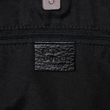 Load image into Gallery viewer, 極美品 GUCCI グッチ アビー GGナイロンキャンバスポケットトートバッグ 268639 ハンドバッグ GGキャンバス ブラック シルバー金具 中古 4a003457