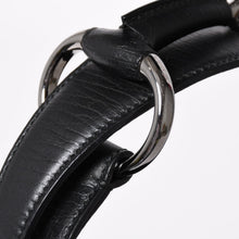 Load image into Gallery viewer, 極美品 GUCCI グッチ ホースビット GGキャンバス ハンドバッグ ショルダーバッグ ブラック シルバー金具 190525 中古 4a003555