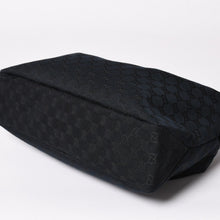 Load image into Gallery viewer, 極美品 GUCCI グッチ ホースビット GGキャンバス ハンドバッグ ショルダーバッグ ブラック シルバー金具 190525 中古 4a003555