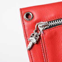 画像をギャラリービューアに読み込む, 極美品 CHROME HEARTS クロムハーツ WAVE CROSS BALL ウェーブ クロスボールボタン ロングウォレット 長財布 ソフトレザー 中古 4a003560