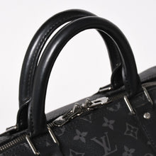 画像をギャラリービューアに読み込む, 新品同様 LOUIS VUITTON ルイヴィトン キーポル バンドリエール55 ボストンバッグ M40605 モノグラムエクリプス 中古 4a003572