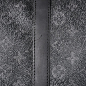 新品同様 LOUIS VUITTON ルイヴィトン キーポル バンドリエール55 ボストンバッグ M40605 モノグラムエクリプス 中古 4a003572