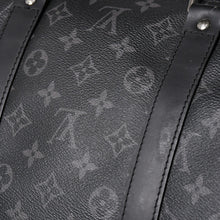 画像をギャラリービューアに読み込む, 新品同様 LOUIS VUITTON ルイヴィトン キーポル バンドリエール55 ボストンバッグ M40605 モノグラムエクリプス 中古 4a003572