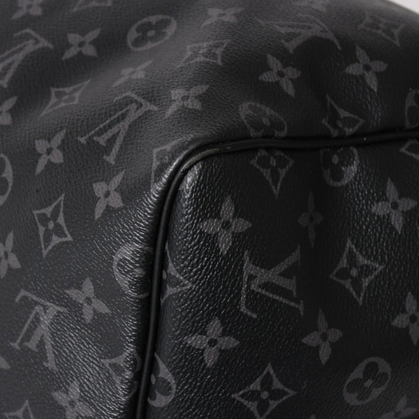 新品同様 LOUIS VUITTON ルイヴィトン キーポル バンドリエール55 ボストンバッグ M40605 モノグラムエクリプス 中古 4a003572