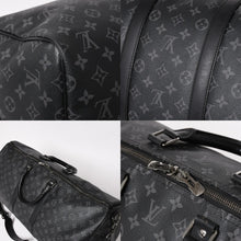 画像をギャラリービューアに読み込む, 新品同様 LOUIS VUITTON ルイヴィトン キーポル バンドリエール55 ボストンバッグ M40605 モノグラムエクリプス 中古 4a003572