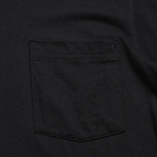 画像をギャラリービューアに読み込む, 新品同様 CHROME HEARTS クロムハーツ ネックロゴ プリントポケットTシャツ 半袖Tシャツ ブラック Sサイズ スクロールラベル CHロゴ 中古 4a004022
