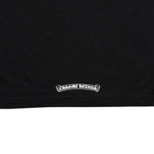 画像をギャラリービューアに読み込む, 新品同様 CHROME HEARTS クロムハーツ ネックロゴ プリントポケットTシャツ 半袖Tシャツ ブラック Sサイズ スクロールラベル CHロゴ 中古 4a004022