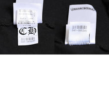 画像をギャラリービューアに読み込む, 新品同様 CHROME HEARTS クロムハーツ ネックロゴ プリントポケットTシャツ 半袖Tシャツ ブラック Sサイズ スクロールラベル CHロゴ 中古 4a004022