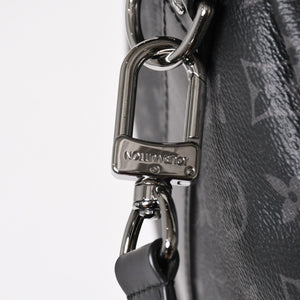 新品同様 LOUIS VUITTON ルイヴィトン キーポル バンドリエール55 ボストンバッグ M40605 モノグラムエクリプス 中古 4a003572