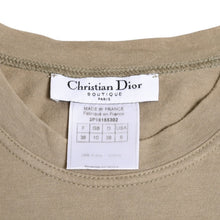 画像をギャラリービューアに読み込む, 極美品 Christian Dior クリスチャンディオール デニムロゴ ノースリーブ タンクトップ ガリアーノ期 3P16155302 デニム サイズ38 中古 4a004072