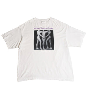 Very good condition SAINT Mxxxxxxx St. Michael MT SS TEE EMBRACE T-shirt SM-HR8-0000-C19 Robert Mapplethorpe Short sleeve T-shirt Cut and sew White XL size Used 4a004120