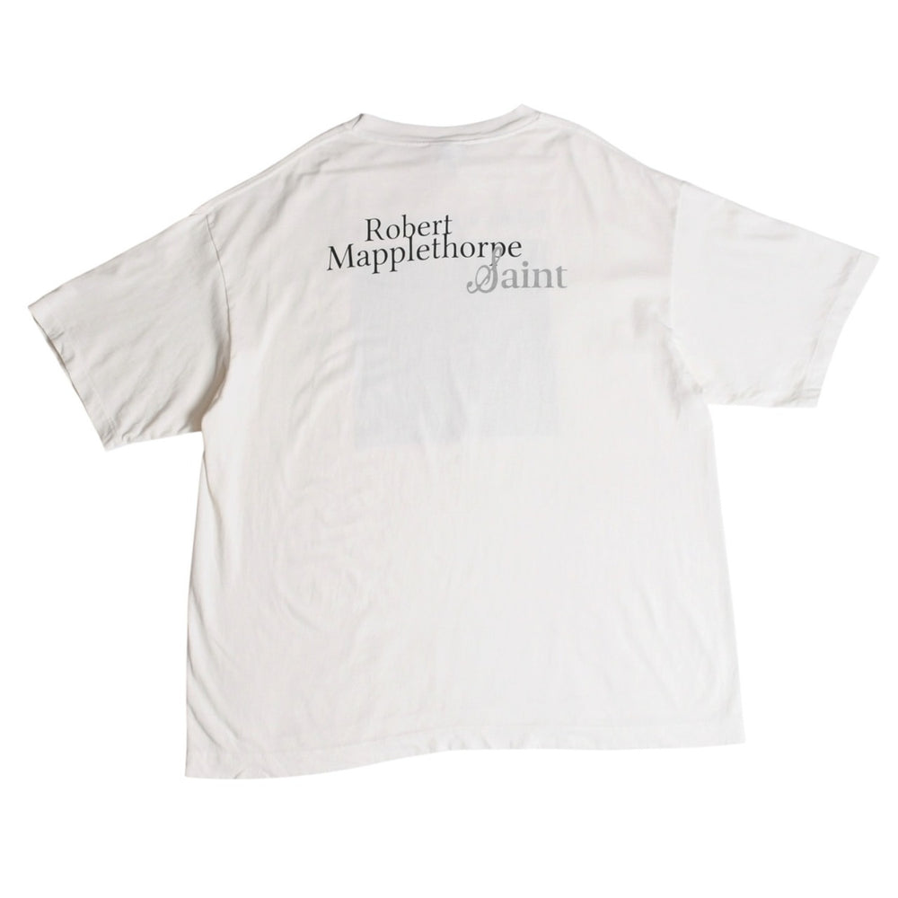 Very good condition SAINT Mxxxxxxx St. Michael MT SS TEE EMBRACE T-shirt SM-HR8-0000-C19 Robert Mapplethorpe Short sleeve T-shirt Cut and sew White XL size Used 4a004120